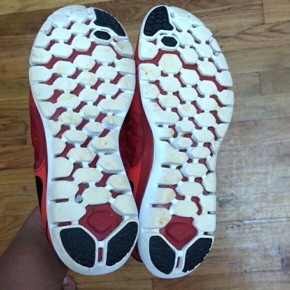 Nike Mens Flex 2014 Run 642791-602 Red Lace Up Low Top Running Shoes siz… - Picture 6 of 6